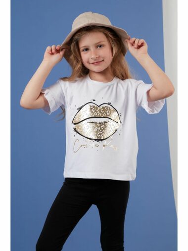 تی شرت دخترانه للا کد 6211019 – 20063 | Lela