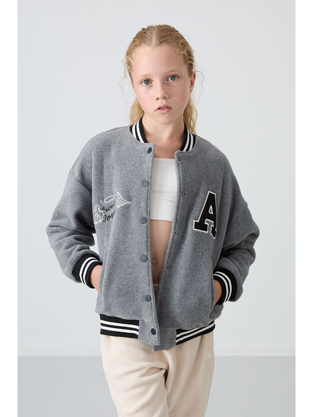 ژاکت کالج دخترانه تامی لایف T16KG-75156 - 74