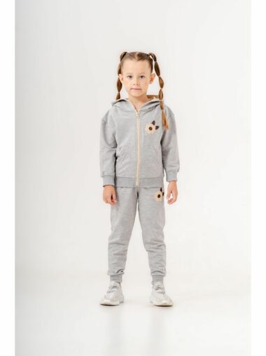 ست لباس ورزشی دخترانه میسیل کیدز کد KC-6267-TK – 74 | Mışıl Kids