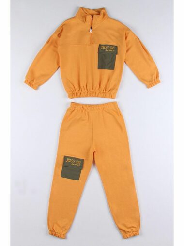 ست لباس ورزشی دخترانه زیپ کیدز کد 1000253 – 20074 | Zepkids