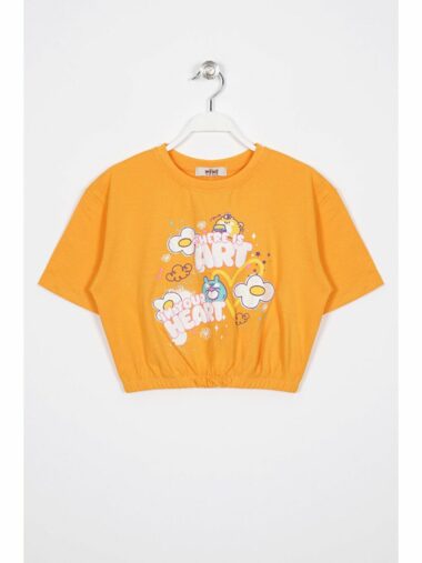 تی شرت دخترانه زیپ کیدز کد 1034474 – 20074 | Zepkids