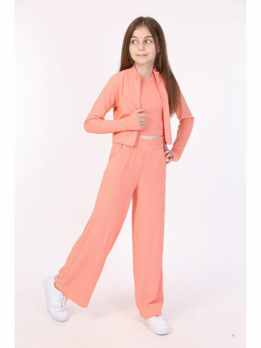 ست لباس ورزشی دخترانه تون توی کیدز کد 22609 – 19961 | Toontoykids