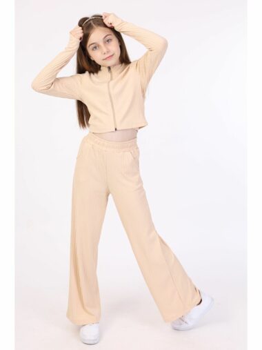 ست لباس ورزشی دخترانه تون توی کیدز کد 22609 – 19928 | Toontoykids