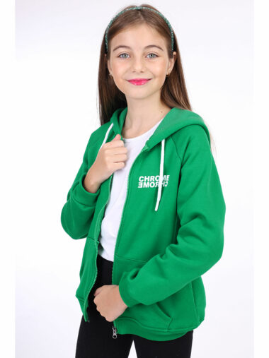 سویشرت زیپ دار دخترانه تون توی کیدز کد 22841 – 229 | Toontoykids