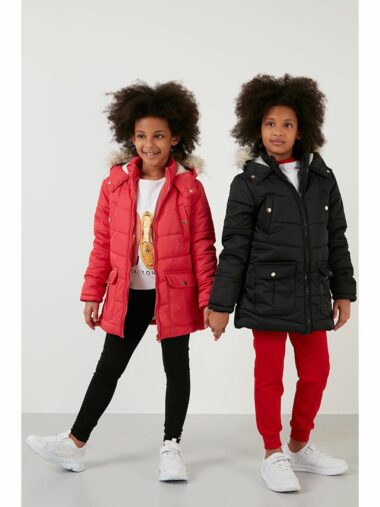 کاپشن دخترانه للا کد 6034040 – 19351 | Lela