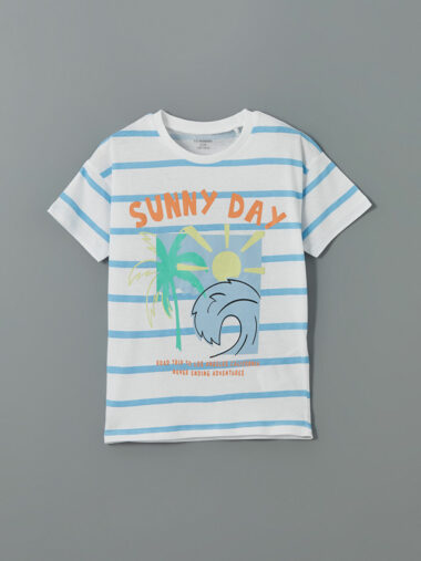 تی شرت پسرانه ال سی وایکیکی کد S5HF10Z1 – LU7 | LCW Kids