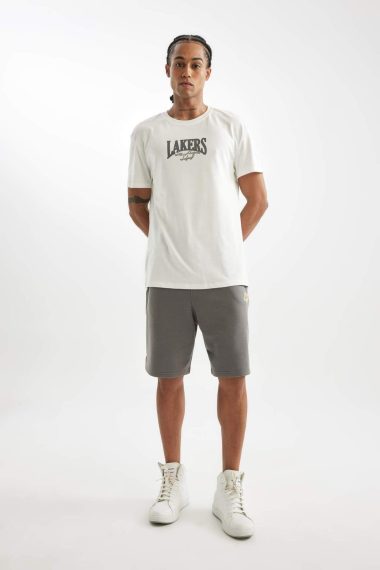 شلوارک ورزشی مردانه دفاکتو | D2752AX24AU Defacto