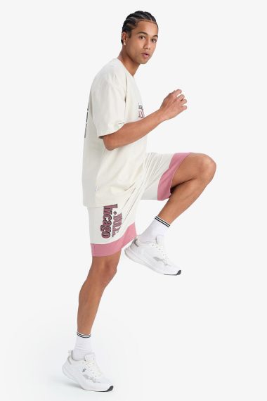 شلوارک ورزشی مردانه دفاکتو | E2189AX25SM Defacto