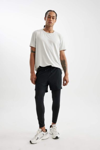 شلوارک ورزشی مردانه دفاکتو | A9124AX23AU Defacto