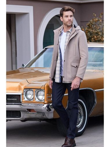 پالتو مردانه امضا اورجینال | S000350018 İMZA