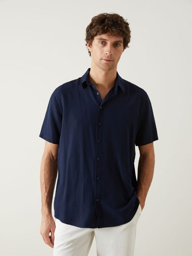 پیراهن مردانه سوز بلو اورجینال | S56802Z8 SOUTHBLUE