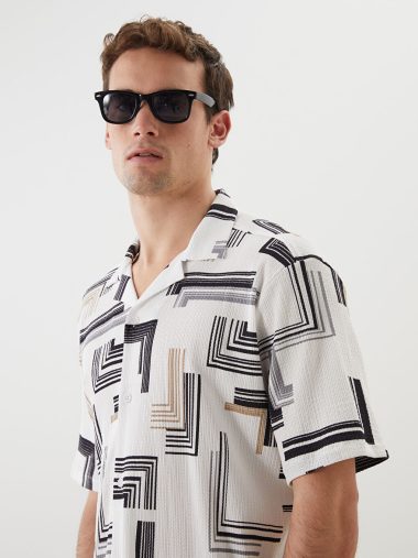 پیراهن مردانه ال سی وایکیکی اورجینال | S57287Z8 LCW Vision