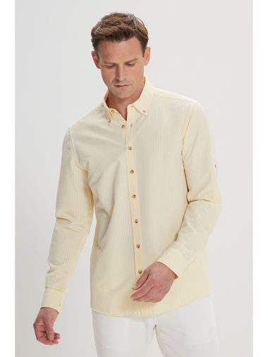 پیراهن مردانه التین ییلدیز اورجینال | S000394311 AC&Co / Altınyıldız Classics