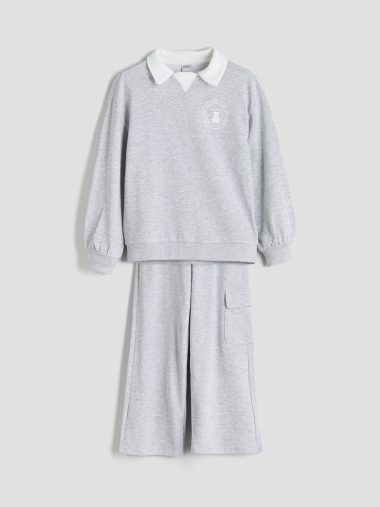 ست ورزشی دخترانه ال سی  وایکیکی اورجینال | W57085Z4 LCW Kids