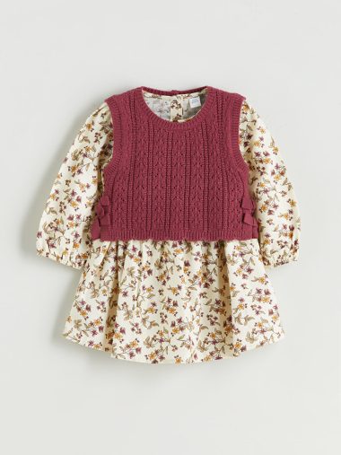 لباس دخترانه ال سی  وایکیکی اورجینال | W5BE38Z1 LCW Kids