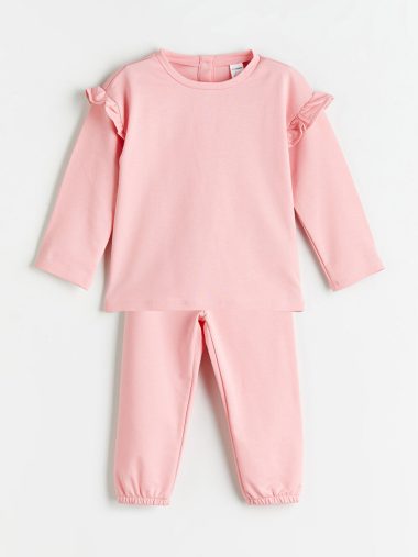 ست ورزشی نوزاد دختر ال سی وایکیکی اورجینال | W5GS68Z1 LCW ECO