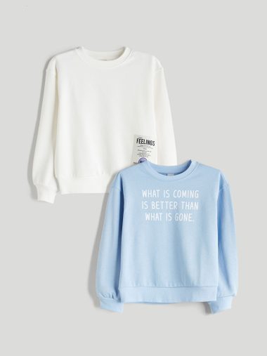 سویشرت دخترانه ال سی  وایکیکی اورجینال | W5IE39Z4 LCW Kids