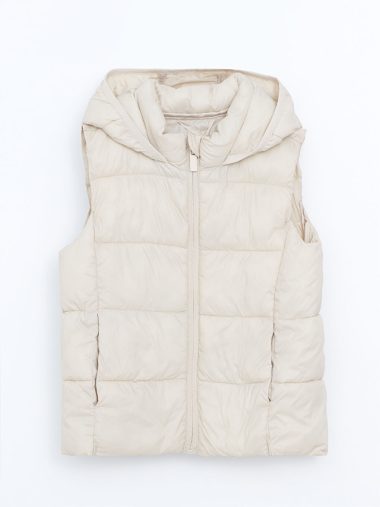 جلیقه پفی دخترانه ال سی  وایکیکی اورجینال | S50457Z4 LCW Kids