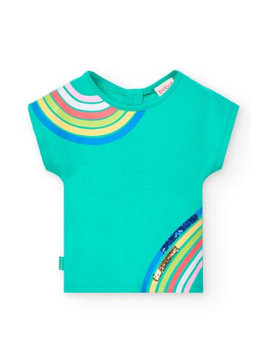 تی‌شرت دخترانه بوبولی اورجینال | S000428488 Boboli