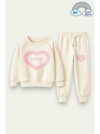 ست ورزشی دخترانه مای کیدز وز اورجینال | S000434285 My Kids Wear