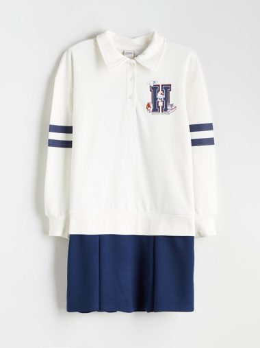 لباس دخترانه ال سی  وایکیکی اورجینال | W5L683Z4 LCW Kids