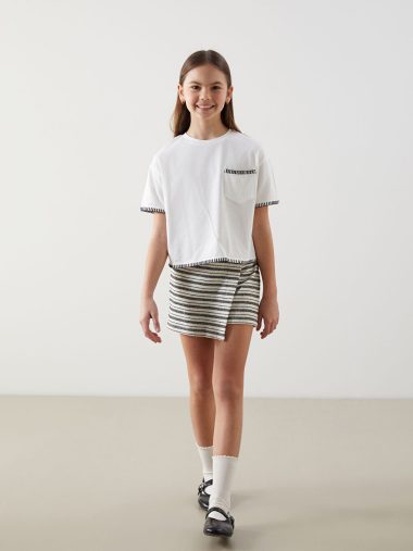 ست دخترانه ال سی  وایکیکی اورجینال | S56194Z4 LCW Kids