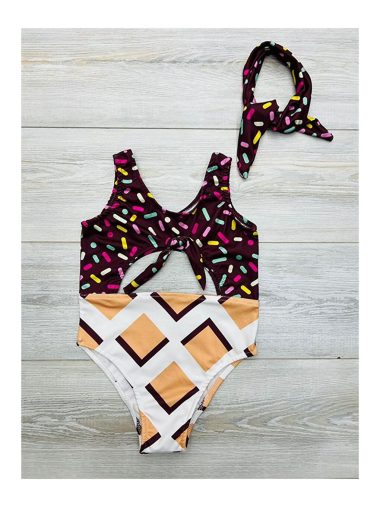 لباس ساحلی دخترانه مای کیدز وز اورجینال | S000403866 My Kids Wear