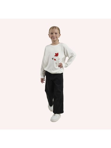 شلوار جین دخترانه پانچو اورجینال | S000318416 پانچو