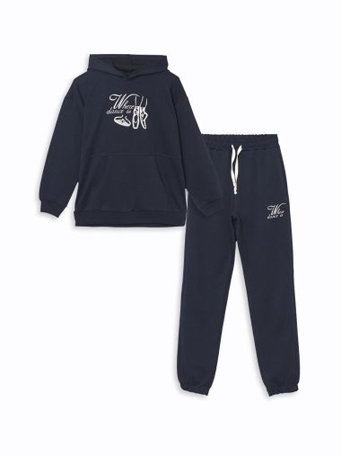 ست ورزشی دخترانه ال سی  وایکیکی اورجینال | W4LF18Z4 LCW Kids