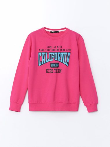 سویشرت دخترانه ال سی  وایکیکی اورجینال | W4LR71Z4 LCW Kids