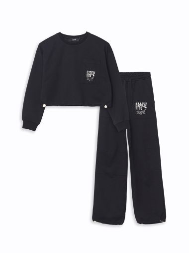 ست ورزشی دخترانه ال سی  وایکیکی اورجینال | W4LF16Z4 LCW Kids