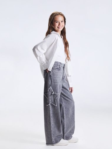 شلوار جین دخترانه ال سی  وایکیکی اورجینال | W5IQ37Z4 LCW Kids