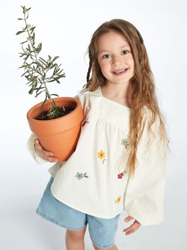 بلوز دخترانه ال سی  وایکیکی اورجینال | S5AN29Z1 LCW Kids