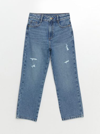 شلوار جین دخترانه ال سی  وایکیکی اورجینال | S50475Z4 LCW Kids
