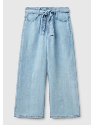 شلوار جین دخترانه بنتتون اورجینال | S000364242 United Colors Of Benetton