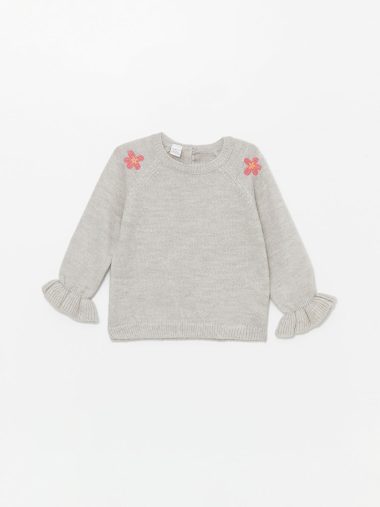 پلیور نوزاد دختر ال سی وایکیکی اورجینال | W4GA15Z1 LCW ECO