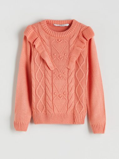 پلیور دخترانه ال سی وایکیکی اورجینال | W5HC16Z4 LCW ECO