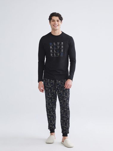 ست پیژامه مردانه ال سی وایکیکی اورجینال | W5BH72Z8 LC WAIKIKI