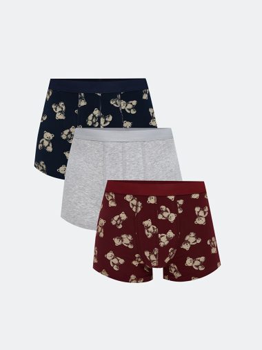 شورت باکسر مردانه ال سی وایکیکی اورجینال | W5LE70Z8 LC WAIKIKI