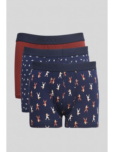 شورت باکسر مردانه التین ییلدیز اورجینال | S000394244 AC&Co / Altınyıldız Classics