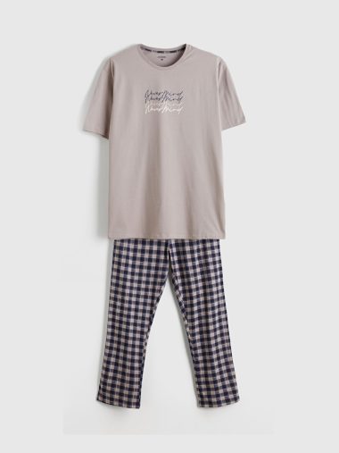 ست پیژامه مردانه ال سی وایکیکی اورجینال | W5M410Z8 LC WAIKIKI