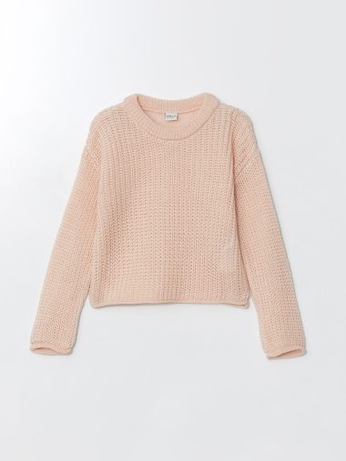 پلیور دخترانه ال سی وایکیکی اورجینال | W4JV39Z4 LCW ECO