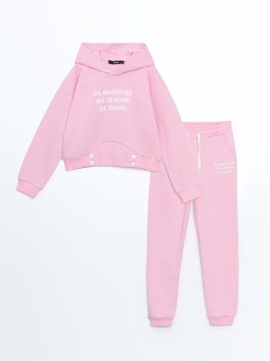 ست ورزشی دخترانه ال سی  وایکیکی اورجینال | W4LF20Z4 LCW Kids