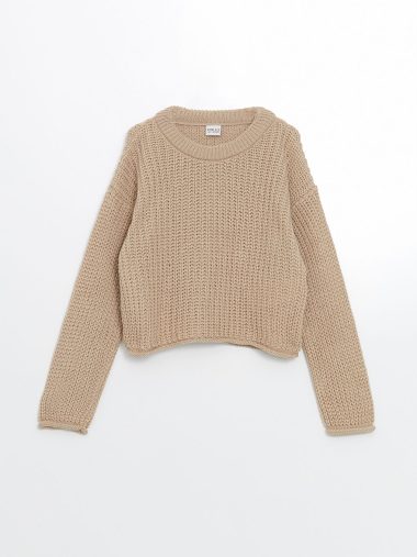 پلیور دخترانه ال سی وایکیکی اورجینال | W4JV39Z4 LCW ECO