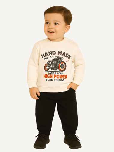 ست لباس ورزشی نوزاد پسر لوجی بیبی اورجینال |  Luggi Baby