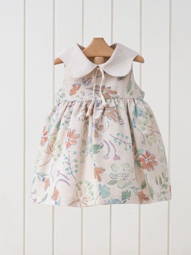 پیراهن بلند نوزاد دختر میمو اورجینال |  Mymio