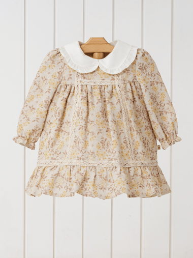 پیراهن بلند نوزاد دختر میمو اورجینال |  Mymio