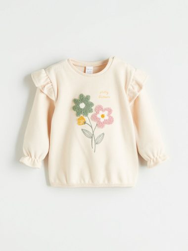 سویشرت نوزاد دختر ال سی وایکیکی اورجینال |  LCW baby