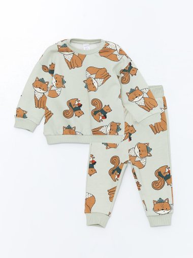 ست لباس ورزشی نوزاد پسر ال سی وایکیکی اورجینال |  LCW baby