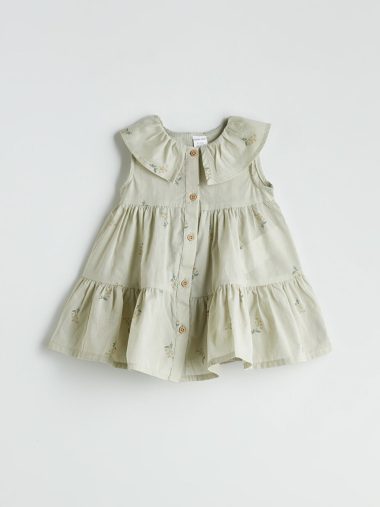 پیراهن بلند نوزاد دختر ال سی وایکیکی اورجینال |  LCW baby